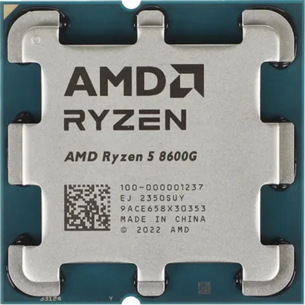CPU AMD Ryzen 5 8600G OEM (100-000001237) {Base 4,30GHz, Turbo 5,00GHz, RDNA 3.0 Graphics, L3 16Mb, TDP 65W, AM5}