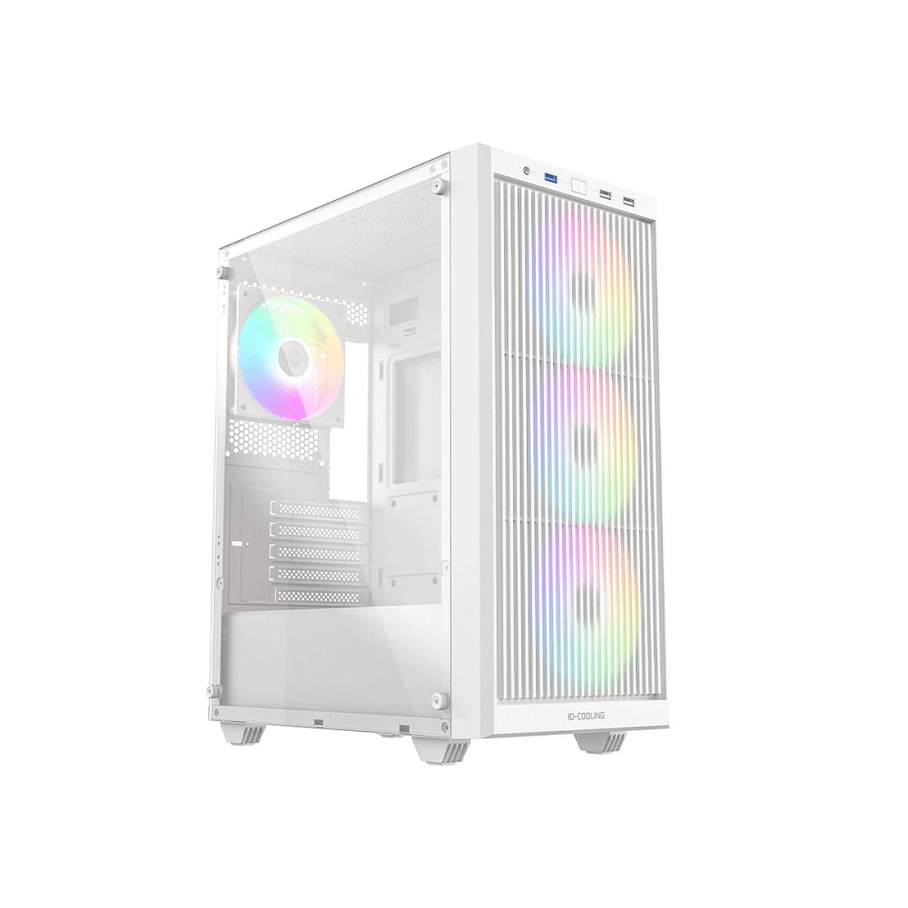 Case ID-Cooling WARE 310 ARGB White ATX/ win TG/ 4 fans/ CPU 160mm/ GPU 320mm/ no PSU
