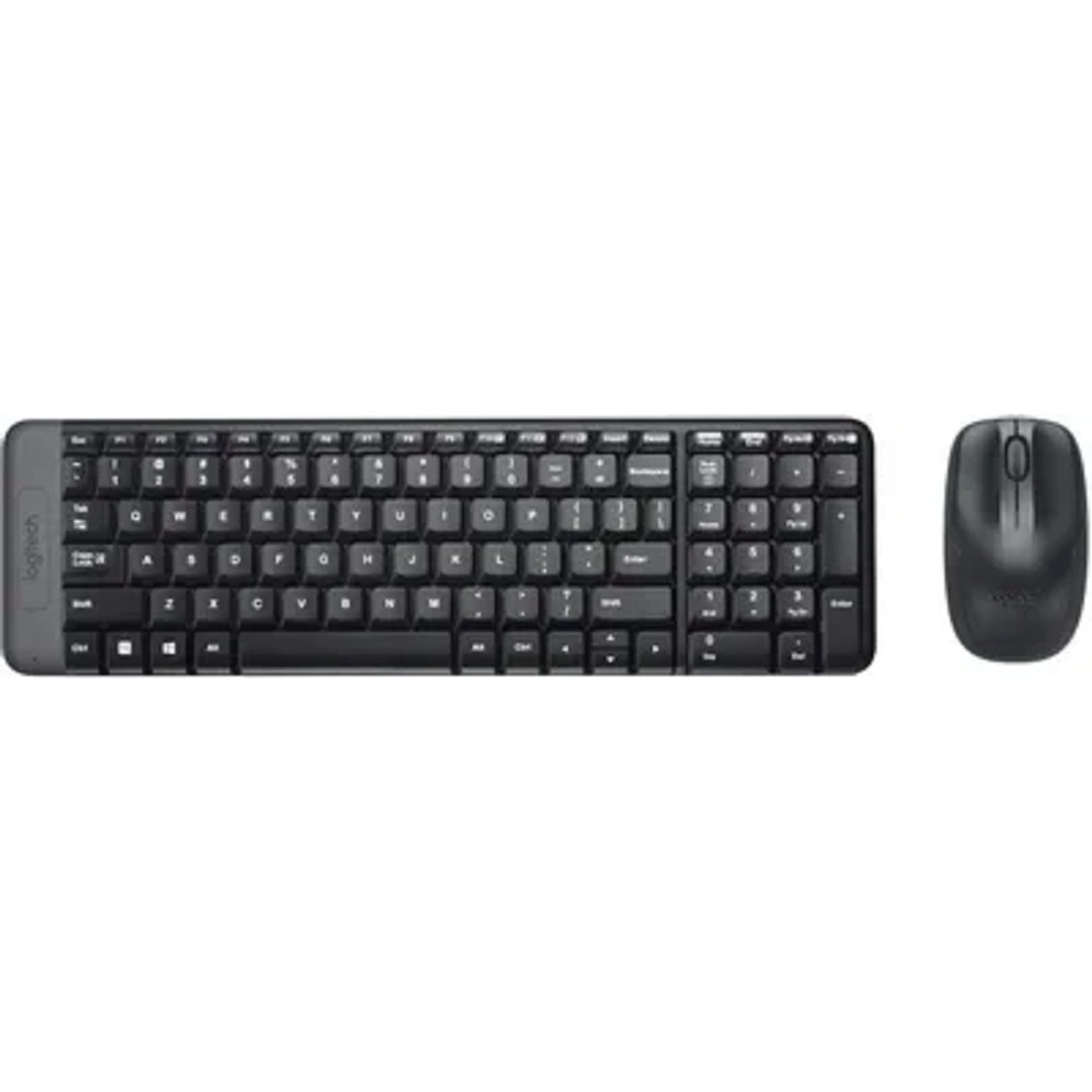 Клавиатура и мышь Logitech Wireless Combo MK220