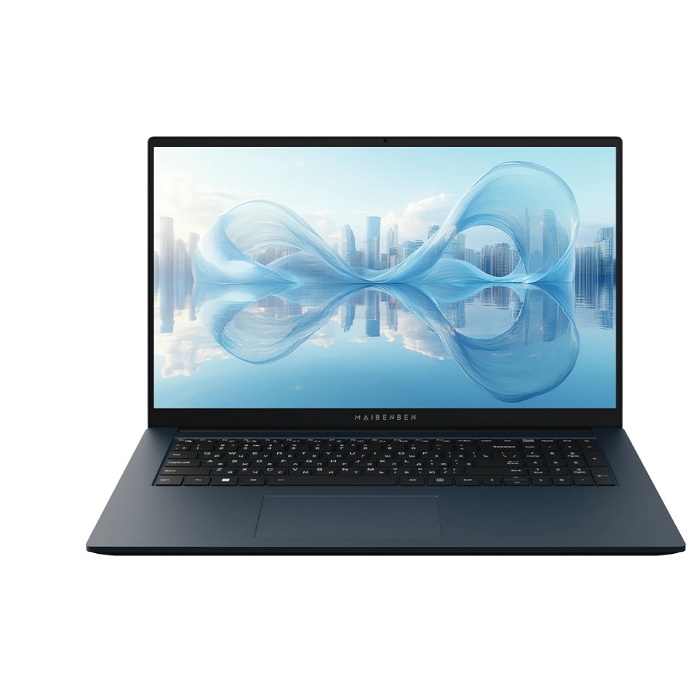 Maibenben M17A-R343UM [M17A-R343UM0B14LU4EB0] Blue 17.3" {FHD Ryzen 3 4300U(2.7Ghz)/8Gb/512Gb SSD/Linux}