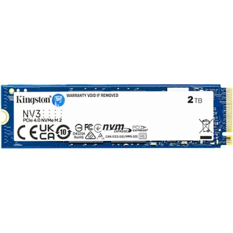 Kingston SSD NV3, 2000GB, M.2(22x80mm), NVMe, PCIe 4.0 x4, 3D TLC SNV3S/2000G
