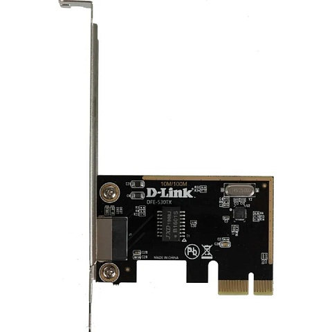 D-Link DFE-530TX/E1A Сетевой PCI Express адаптер с 1 портом 10/100Base-TX (OEM)