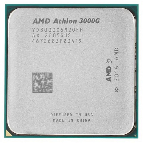 CPU AMD Athlon 3000G OEM  (YD3000C6M2OFH)