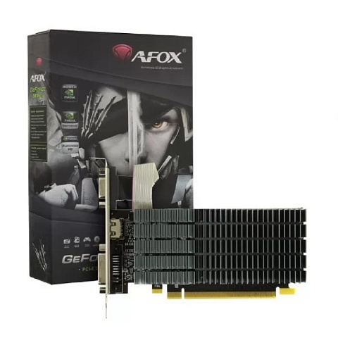 Видеокарта AFOX GT210 1GB DDR2 64 bit VGA/DVI/HDMI PASSIVE (AF210-1024D2LG2) RTL